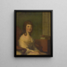 Théodosia Burr Alston - Gilbert Stuart — inramlat konstverk på väggen
