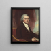 William Thornton - Gilbert Stuart — inramlat konstverk på väggen