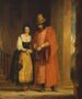 Shylock och Jessica från Köpmannen i Venedig II ii - Gilbert Stuart Newton — vy av konstverket