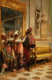 Les dernières touches - Gioacchino Pagliei — vy av konstverket