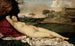 Vénus endormie - Giorgione — vy av konstverket