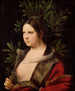 Ung kvinna - Giorgione — vy av konstverket