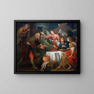 Giovanni Andrea de Ferrari - Abraham and the Three Angels.webp