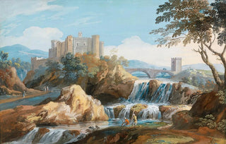 Giovanni Battista Busiri - The Orsini Castle Bracciano.webp