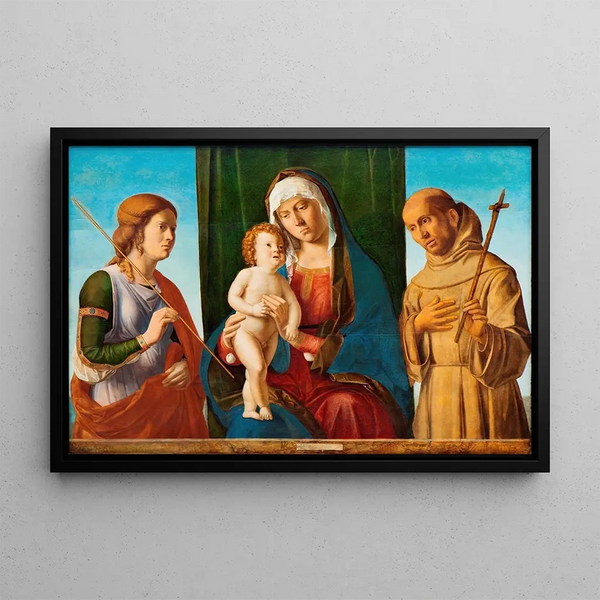 Giovanni Battista Cima da Conegliano - Madonna and Child between Two Saints.webp