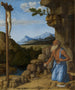 Saint Jérôme dans le désert - Giovanni Battista Cima da Conegliano — vy av konstverket