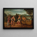Le Jugement de Midas Le Concours musical entre Apollon et Marsyas - Giovanni Battista Cima da Conegliano — inramlat konstverk på väggen