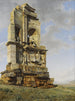 Le monument à Philopappos, Athènes - Giovanni Battista Lusieri — vy av konstverket