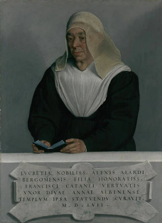 Giovanni Battista Moroni - Lucrezia Agliardi Vertova 14901558.webp