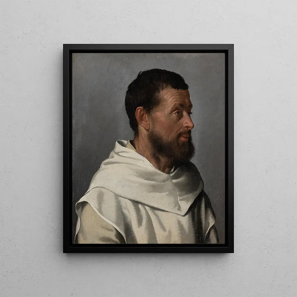 Giovanni Battista Moroni - Portrait of a Lay Brother.webp