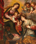 Le mariage mystique de sainte Catherine - Giovanni Battista Paggi — vy av konstverket