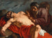 Le Bon Samaritain - Giovanni Battista Piazzetta — vy av konstverket