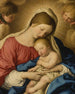 La Vierge à l'Enfant avec deux putti - Giovanni Battista Salvi da Sassoferrato — vy av konstverket