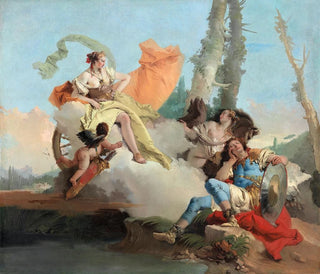 Giovanni Battista Tiepolo - Armida Encounters The Sleeping Rinaldo.webp