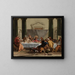 La Cène - Giovanni Battista Tiepolo — inramlat konstverk på väggen