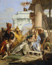 L'Adoration des Mages - Giovanni Battista Tiepolo — vy av konstverket