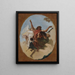 L'Apothéose de Saint Roch - Giovanni Battista Tiepolo — inramlat konstverk på väggen
