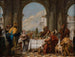 Le Banquet de Cléopâtre - Giovanni Battista Tiepolo — vy av konstverket