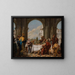 Le Banquet de Cléopâtre - Giovanni Battista Tiepolo — inramlat konstverk på väggen