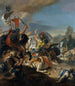 La bataille de Vercellae - Giovanni Battista Tiepolo — vy av konstverket