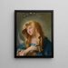 La Vierge Immaculée - Giovanni Battista Tiepolo — inramlat konstverk på väggen
