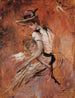 En ung mor med hatt - Giovanni Boldini — vy av konstverket