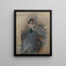 vid eldstaden - Giovanni Boldini — inramlat konstverk på väggen
