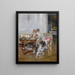 Confidences - Giovanni Boldini — inramlat konstverk på väggen