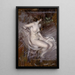 Nu de jeune fille assise Nu couleur perle - Giovanni Boldini — inramlat konstverk på väggen