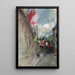 Paris 14 juli - Giovanni Boldini — inramlat konstverk på väggen