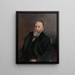 Portrait du baron de Rothschild - Giovanni Boldini — inramlat konstverk på väggen
