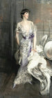 porträtt av Celia Tobin Clark - Giovanni Boldini — vy av konstverket