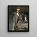 Portrait av konstnären Lawrence Alexander Peter Harrison - Giovanni Boldini — inramlat konstverk på väggen