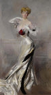Portrait de la Comtesse Zichy - Giovanni Boldini — vy av konstverket