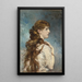 porträtt av Harriet Valentine Crocker Alexander - Giovanni Boldini — inramlat konstverk på väggen