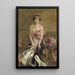 Portrait de Lady Michelham - Giovanni Boldini — inramlat konstverk på väggen