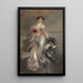 porträttet av Marthe Régnier - Giovanni Boldini — inramlat konstverk på väggen