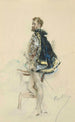 Raphaël Duflos i rollen som Henri III - Giovanni Boldini — vy av konstverket