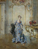 Le dernier regard dans le miroir - Giovanni Boldini — vy av konstverket