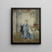 Le dernier regard dans le miroir - Giovanni Boldini — inramlat konstverk på väggen