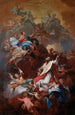 La Gloire de Saint Philippe Neri - Giovanni Camillo Sagrestani — vy av konstverket