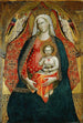 Vierge à l'Enfant med änglar - Giovanni Dal Ponte — vy av konstverket