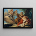 Le Sacrifice d'Isaac - Giovanni Domenico Tiepolo — inramlat konstverk på väggen