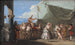 Le triomphe de Pulcinella - Giovanni Domenico Tiepolo — vy av konstverket
