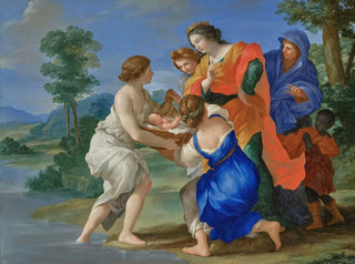 Giovanni Francesco Romanelli - The Finding of Moses.webp
