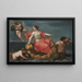 Le Triomphe de Galatée - Giovanni Francesco Romanelli — inramlat konstverk på väggen