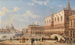 Palais des Doges med Ponte della Paglia - Giovanni Grubacs — vy av konstverket