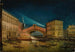 Vue nocturne du Rialto lors de la fête du Rédempteur - Giovanni Grubacs — vy av konstverket