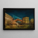 Vue nocturne du Rialto lors de la fête du Rédempteur - Giovanni Grubacs — inramlat konstverk på väggen