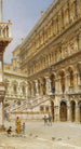 L'escalier des Géants dans la cour du Palais des Doges - Giovanni Grubacs — vy av konstverket
